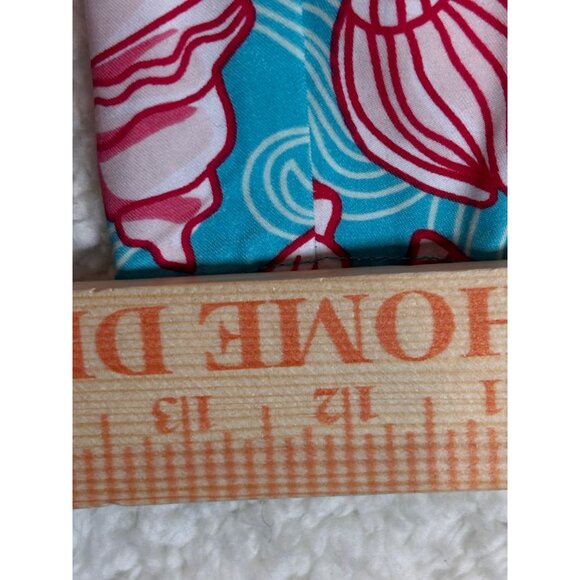 Mens Tropical Seashell Print Swim Trunks With Elastic Waist & Drawstring xl - Picture 6 of 16